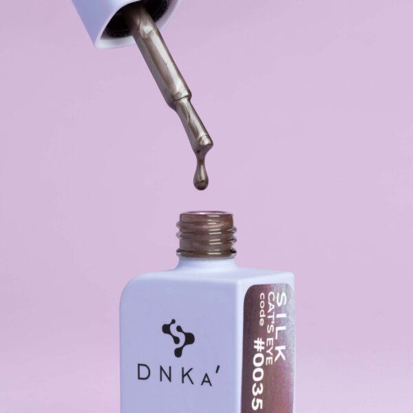 Гель-лак котяче око DNKa’ Gel Polish Color Silk Cat Eye №0035, 12 мл
