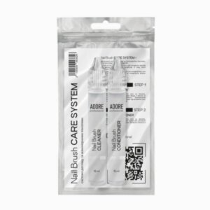 Засіб для очищення пензликів ADORE PROFESSIONAL Nail Brush Care System, 2*15 мл