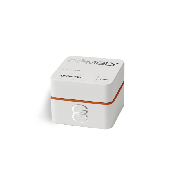 01_jar_tip_30ml (2) Топ без липкого шару (без УФ фільтрів) GEMELY SPF Pro Top, 30 мл