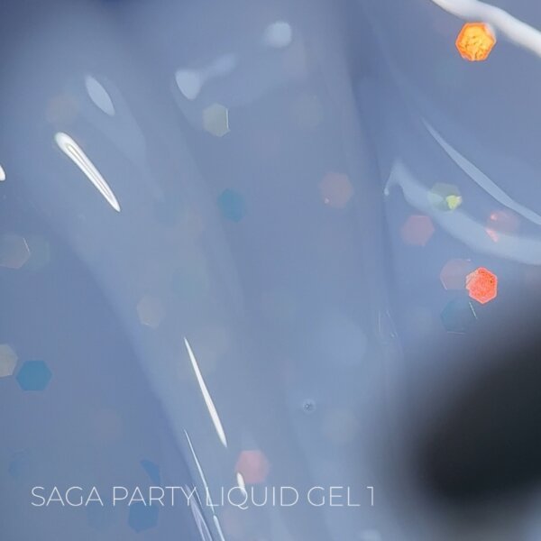 Рідкий гель Saga Liquid Party gel 01, 15 мл