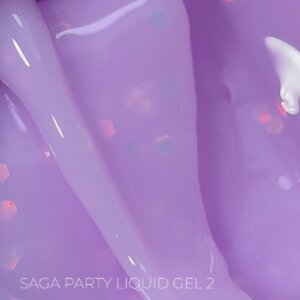 Рідкий гель Saga Liquid Party gel 02, 15 мл