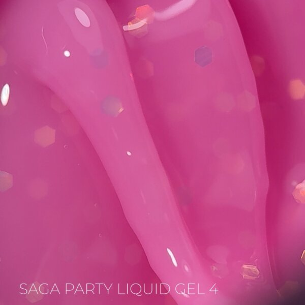 Рідкий гель Saga Liquid Party gel 04, 15 мл