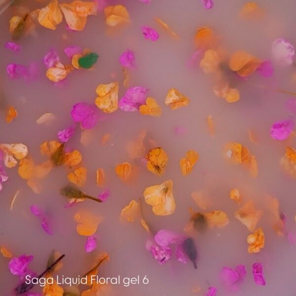 Рідкий гель Saga Liquid Floral gel 06, 15 мл