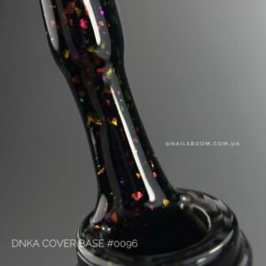 IMG_7704 Камуфлююча база DNKa' cover base 0096 Black Dress, 12 мл