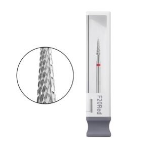 Фреза твердосплавна GEMELY Carbide Max F20Red, чеорвоний комірець